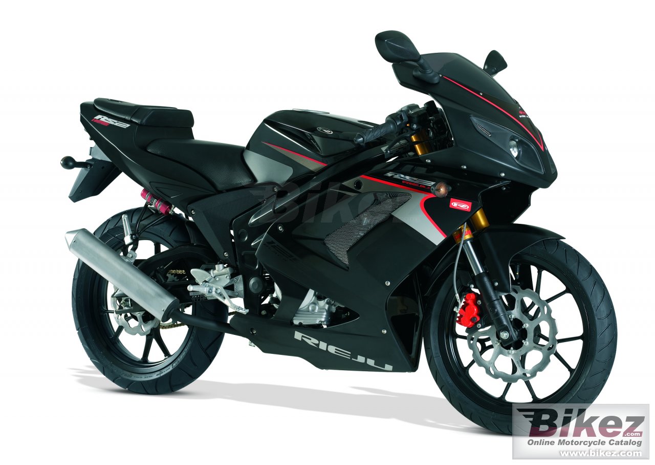 Big Rieju rs2 pro 125 black edition picture and wallpaper from Bikez.com